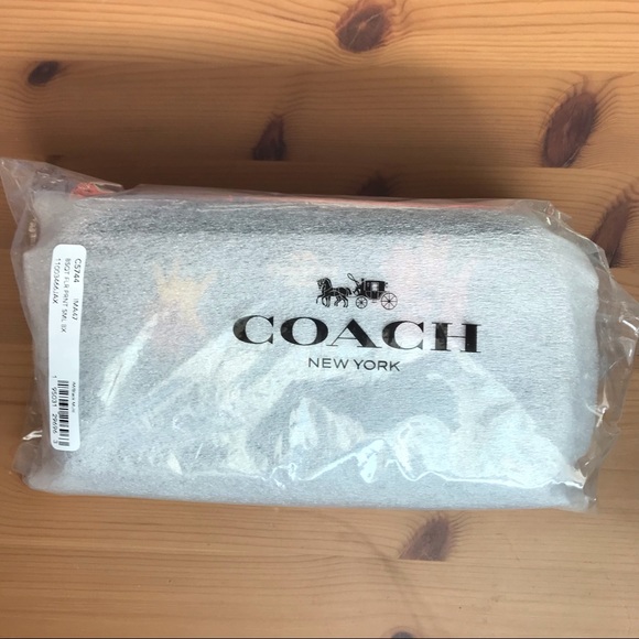 🌸 Coach X Jean Michel Basquiat Small Boxy Cosmetic Case 🍃 - Picture 12 of 14